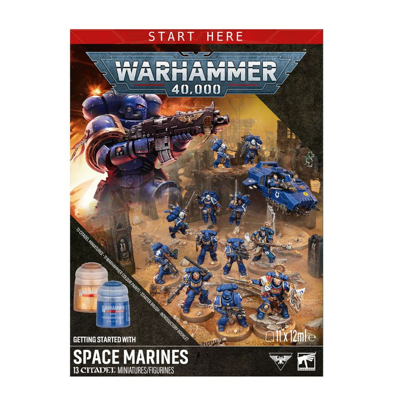 Warhammer 40,000 Getting Started with Space Marines - Available JULY 25
