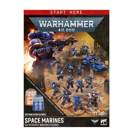 Warhammer 40,000 Getting Started with Space Marines