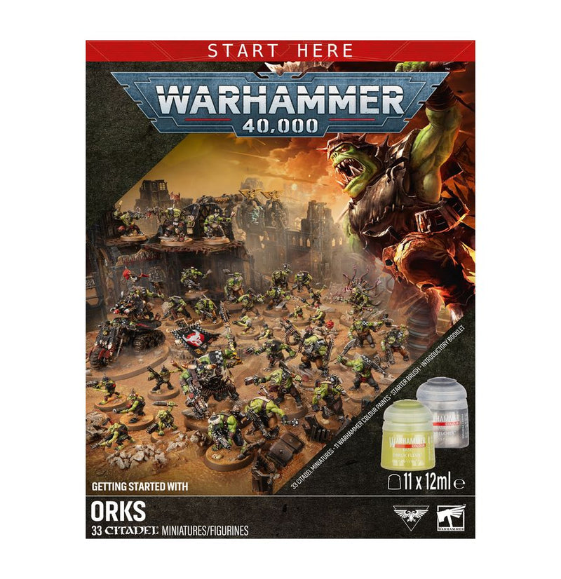 Warhammer 40,000 Getting Started with Orks - Available JULY 25