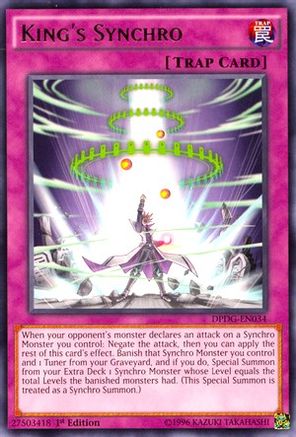 King's Synchro [DPDG-EN034] Rare