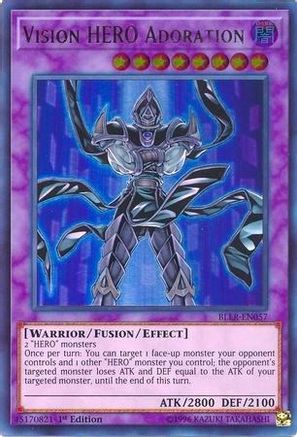 Vision Hero Adoration [BLLR-EN057] Ultra Rare
