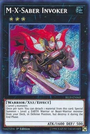 M-X-Saber Invoker [BLLR-EN063] Secret Rare