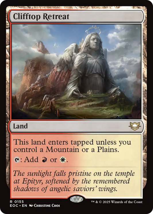 Clifftop Retreat [Edge of Eternities Commander]