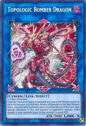 Topologic Bomber Dragon [COTD-EN046] Secret Rare
