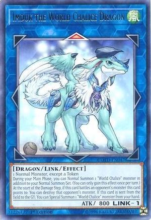 Imduk the World Chalice Dragon [COTD-EN047] Rare