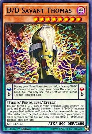 D/D Savant Thomas [MP17-EN065] Rare