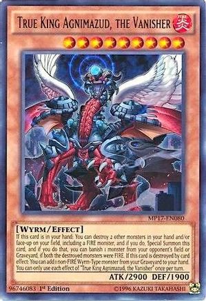 True King Agnimazud, the Vanisher [MP17-EN080] Ultra Rare