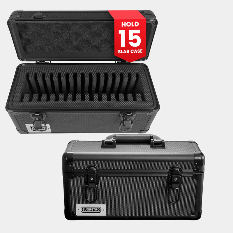 Evoretro Aluminum Graded Card Storage Case 15-Slot