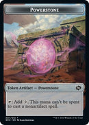 Powerstone // Golem Double-Sided Token [The Brothers' War Tokens]