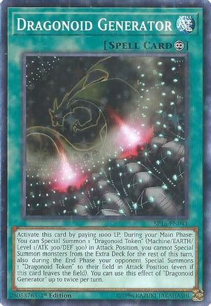 Dragonoid Generator [SP18-EN041] Starfoil Rare