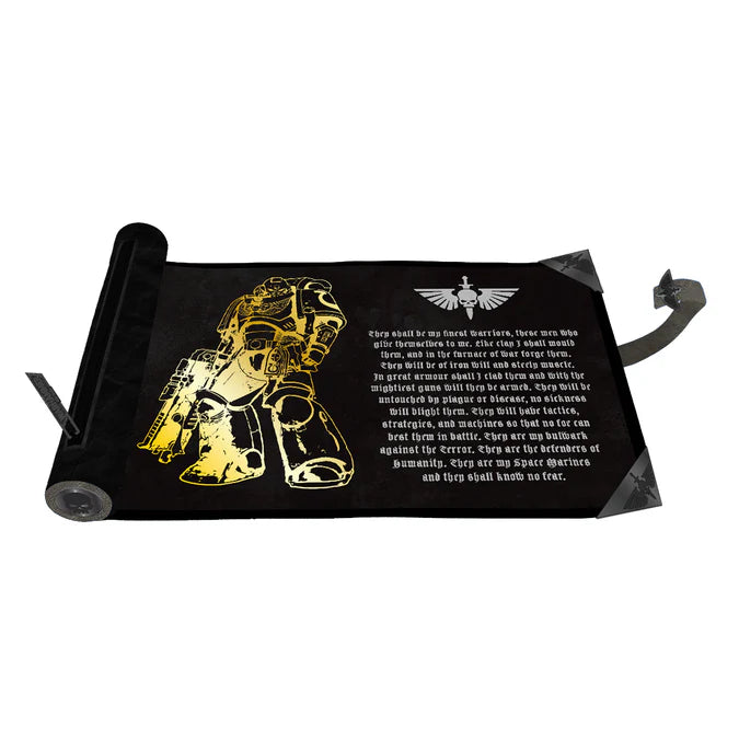 Ultra Pro - Dice Scroll Premium Foil - Warhammer 40K Adeptus Astartes