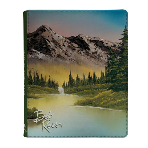 9-Pocket Zippered Binder: Bob Ross' Mountain Retreat