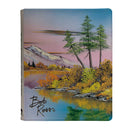 9-Pocket Zipped Binder: Bob Ross' Mighty Mountain Lake
