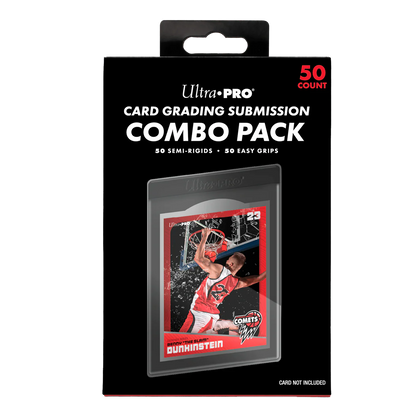 Grading Card Submission Combo Pack - Semi-Rigids & Easy Pull Sleeves 50ct