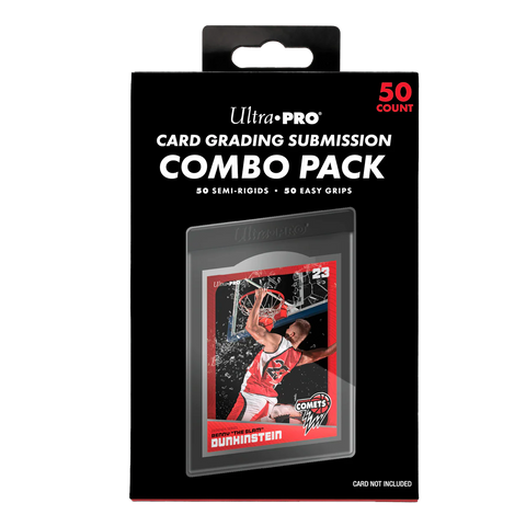 Grading Card Submission Combo Pack - Semi-Rigids & Easy Pull Sleeves 50ct