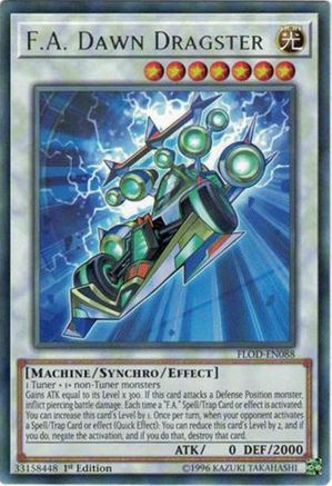 F.A. Dawn Dragster [FLOD-EN088] Rare