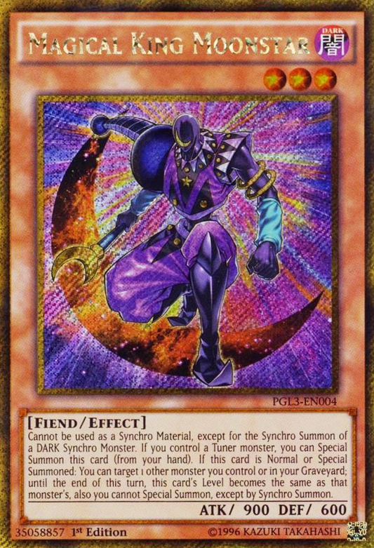 Magical King Moonstar [PGL3-EN004] Gold Secret Rare
