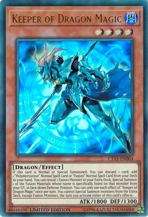 Keeper of Dragon Magic [CT15-EN004] Ultra Rare