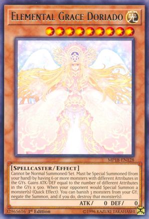 Elemental Grace Doriado [MP18-EN128] Rare