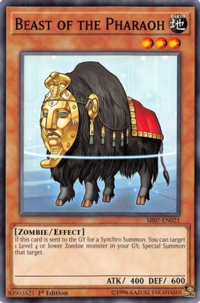 Beast of the Pharaoh [SR07-EN021] Common