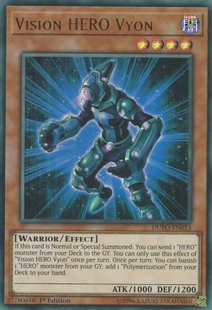 Vision Hero Vyon [DUPO-EN053] Ultra Rare
