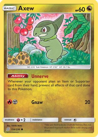 Axew (154/236) [Sun & Moon: Unified Minds]