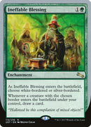 Ineffable Blessing ("choose white-bordered or silver-bordered") [Unstable]