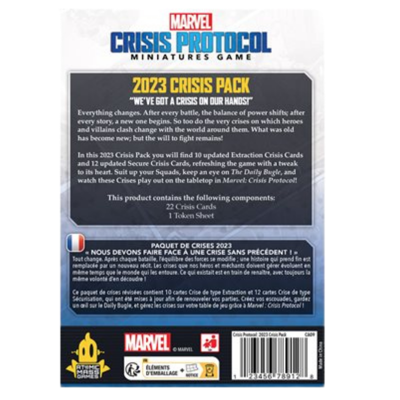 Marvel: Crisis Protocol: Crisis Card Pack 2023