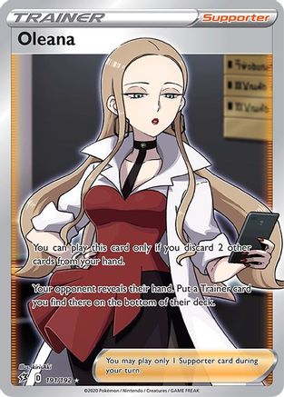 Oleana (191/192) [Sword & Shield: Rebel Clash]