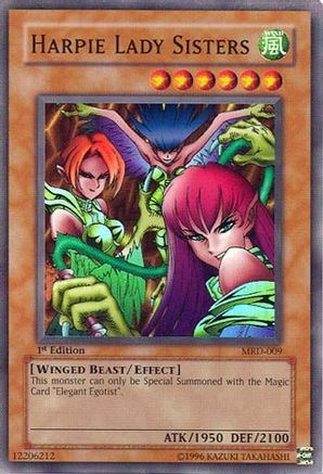 Harpie Lady Sisters [MRD-009] Super Rare
