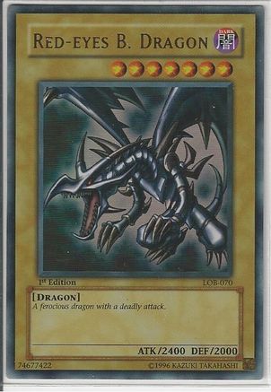 Red-Eyes B. Dragon [LOB-070] Ultra Rare