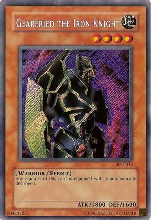 Gearfried the Iron Knight [BPT-012] Secret Rare