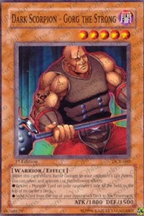 Dark Scorpion - Gorg the Strong [DCR-060] Common
