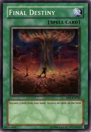 Final Destiny [DB1-EN020] Common