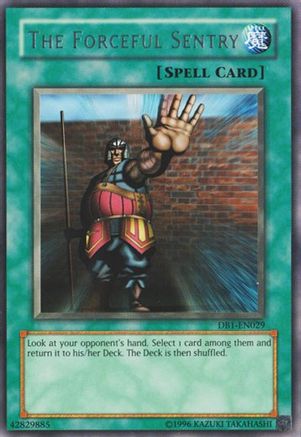 The Forceful Sentry [DB1-EN029] Rare