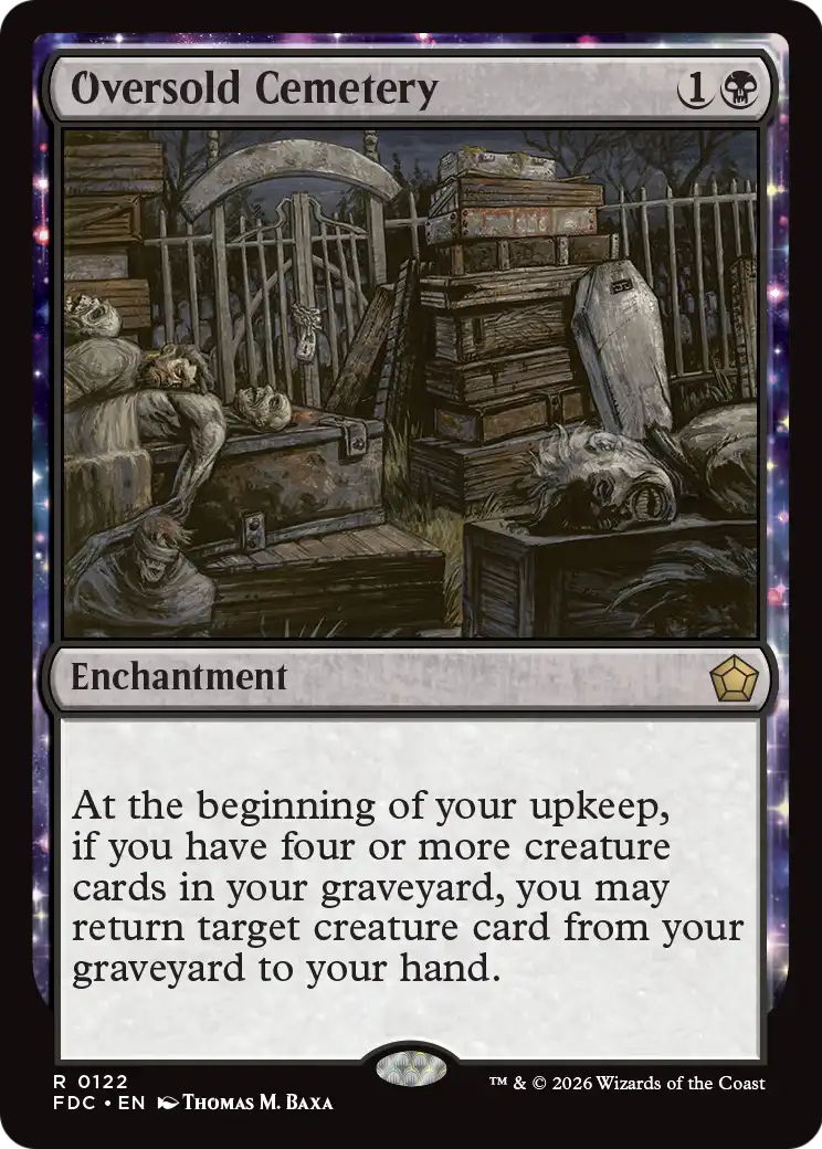 Oversold Cemetery [Foundations Commander]