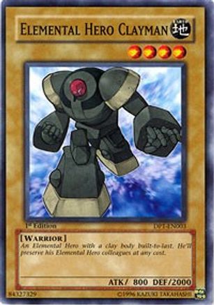 Elemental Hero Clayman [DP1-EN003] Common