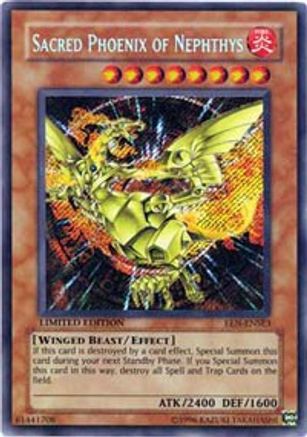 Sacred Phoenix of Nephthys [EEN-ENSE3] Secret Rare