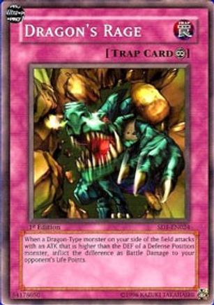 Dragon's Rage [SD1-EN024] Common