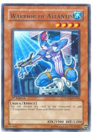 Warrior of Atlantis [FOTB-EN016] Rare