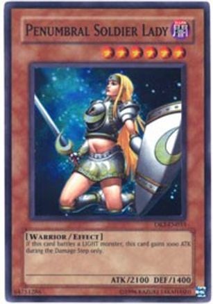 Penumbral Soldier Lady [DR3-EN033] Super Rare