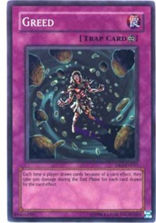 Greed [DR3-EN055] Super Rare