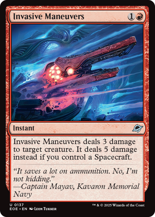 Invasive Maneuvers [Edge of Eternities]
