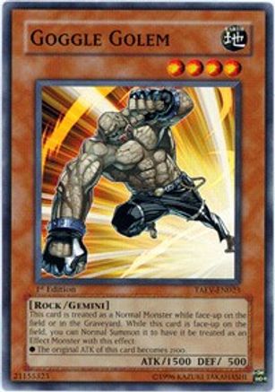 Goggle Golem [TAEV-EN023] Common
