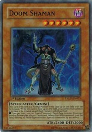 Doom Shaman [TAEV-EN025] Super Rare