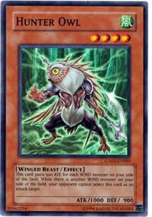 Hunter Owl [GX03-EN002] Super Rare