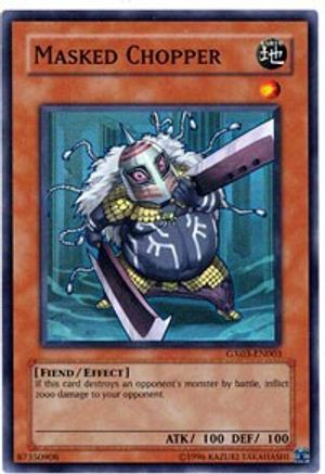 Masked Chopper [GX03-EN003] Super Rare
