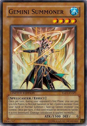 Gemini Summoner [TAEV-ENSP1] Super Rare