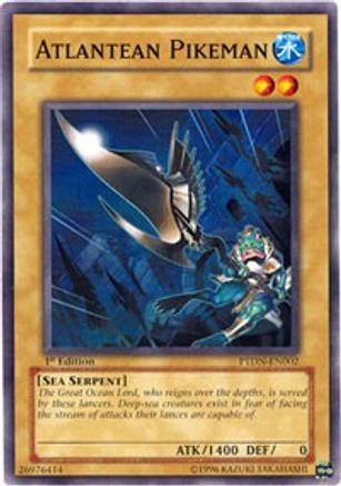 Atlantean Pikeman [PTDN-EN002] Common