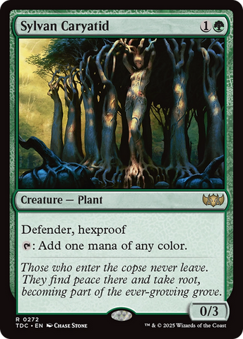 Sylvan Caryatid [Tarkir: Dragonstorm Commander]
